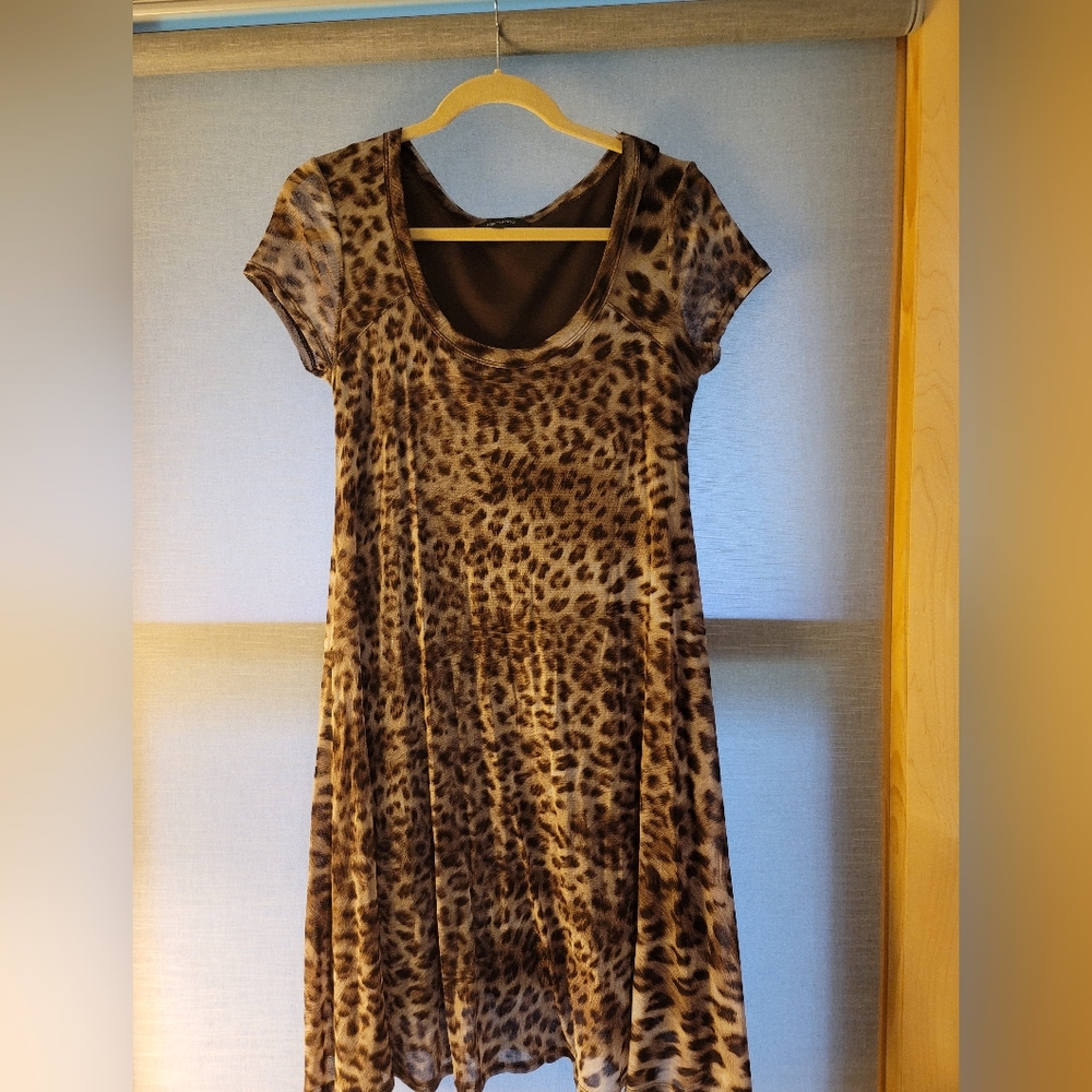 Casual scoop neck dress
